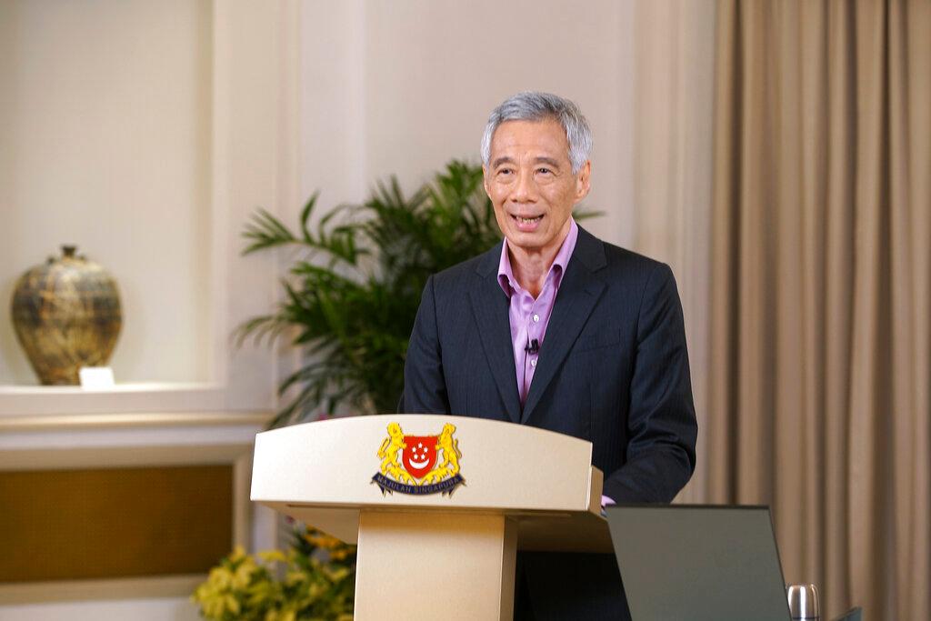 Singapore Prime Minister Lee Hsien Loong. Photo: AP
