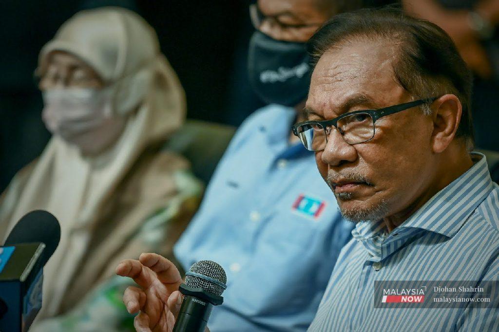 PKR president Anwar Ibrahim.