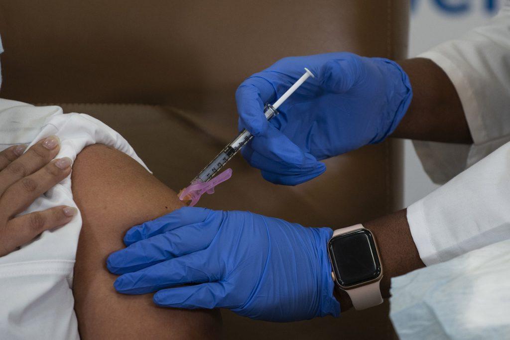 Covid-19 vaccines are free and widely available in the US, yet only half the population is fully vaccinated. Photo: AP
