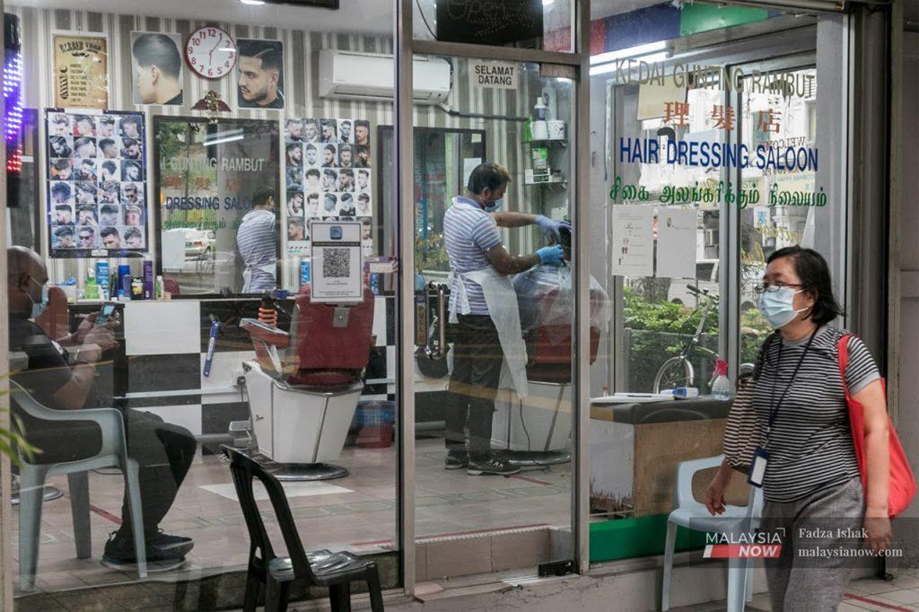 Barbers are among the 11 types of businesses allowed to reopen from Aug 16 onwards.