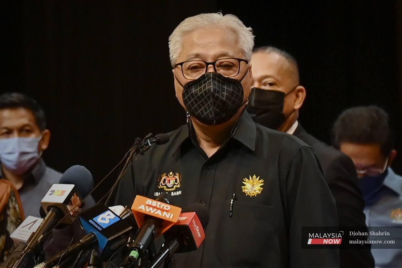 Perdana Menteri Ismail Sabri Yaakob.