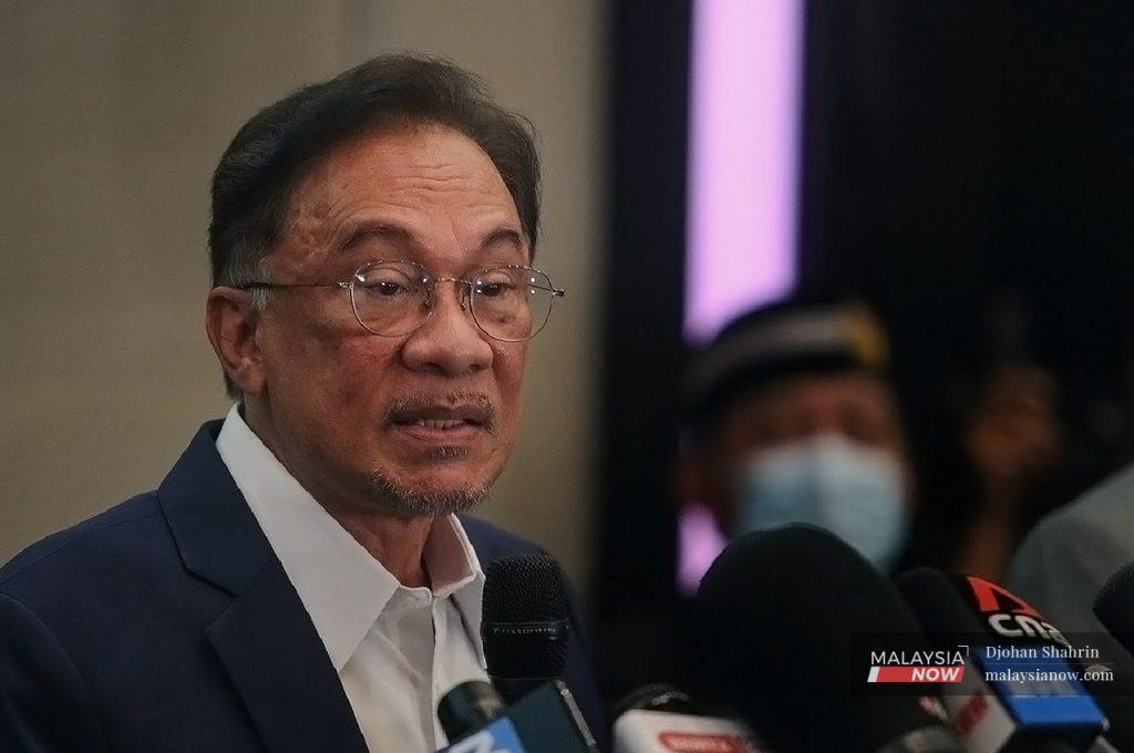 PKR president Anwar Ibrahim.