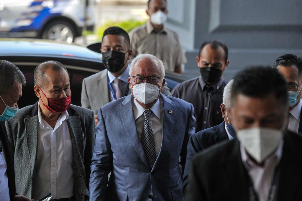 Former prime minister Najib Razak at the Kuala Lumpur High Court in this Sept 7 file photo. Photo: Bernama