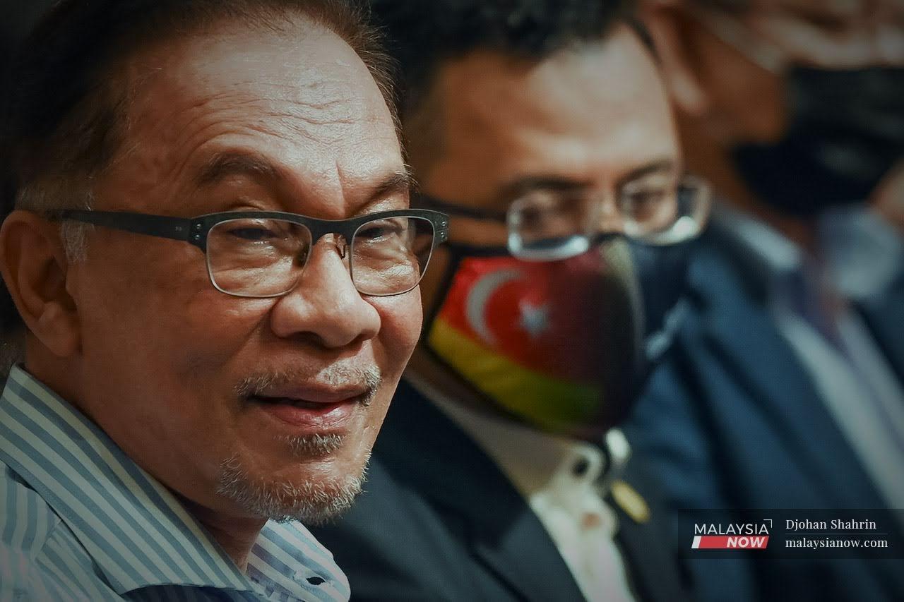 Presiden PKR Anwar Ibrahim.