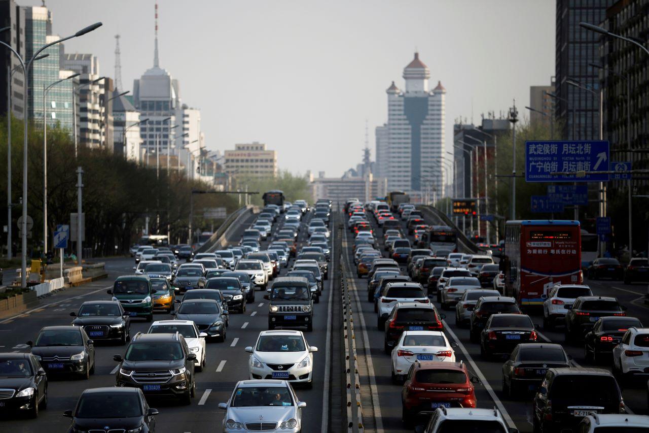 The auto industry is not among the eight industries required to trade carbon emissions, but Chinese industry bodies have arranged for auto companies, including electric vehicle maker Tesla Inc to study the trading system. Photo: Reuters
