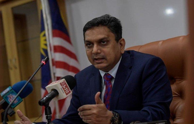 Ahli Parlimen Segamat Edmund Santhara. Gambar: Bernama