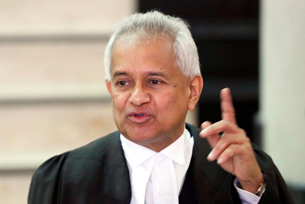 Former attorney-general Tommy Thomas. Photo: AP