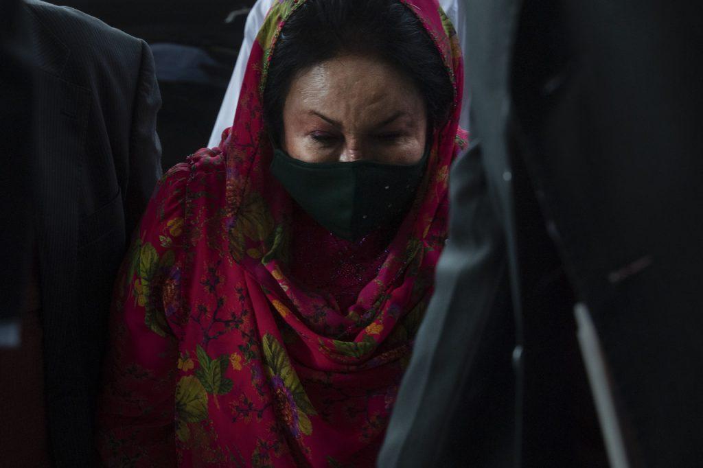 Rosmah Mansor at the Kuala Lumpur court complex early this month. Photo: Bernama
