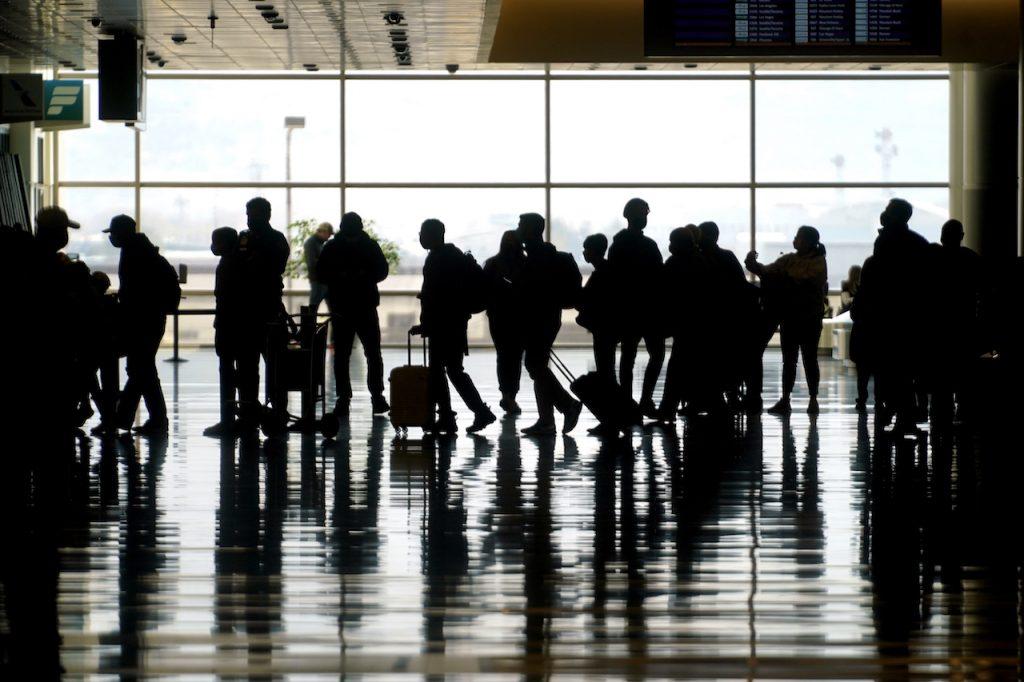 In an effort to slow the spread of the coronavirus, US borders were closed after March 2020 to travellers from large parts of the world, including the European Union, Britain and China, India and Brazil. Photo: AP