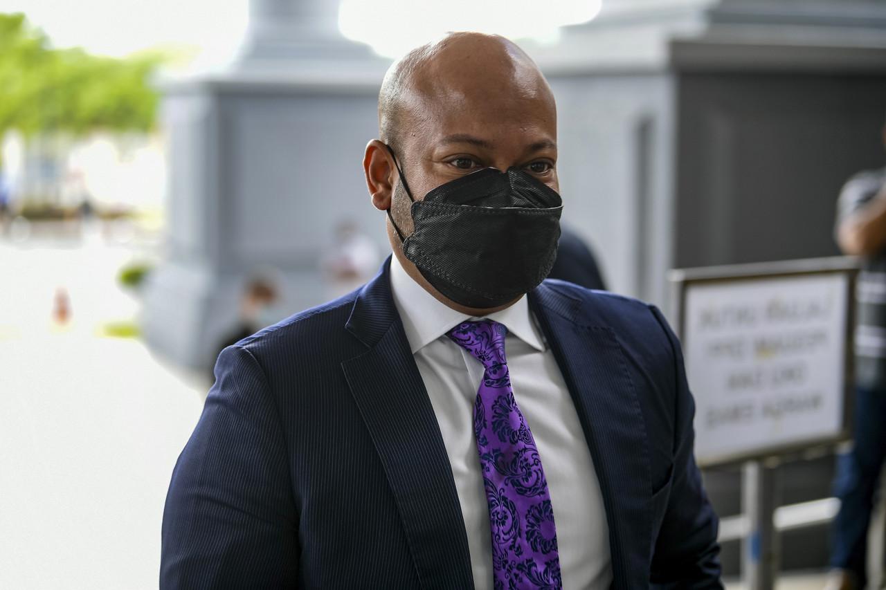 Former 1MDB CEO Arul Kanda Kandasamy at the High Court in Kuala Lumpur today. Photo: Bernama