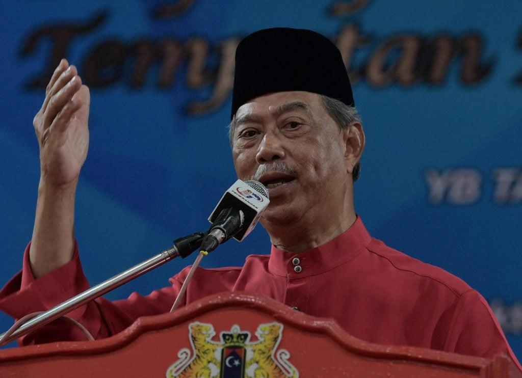 Pengerusi Perikatan Nasional Muhyiddin Yassin. Gambar: Bernama