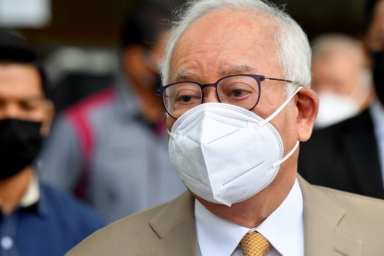 Former prime minister Najib Razak. Photo: Bernama