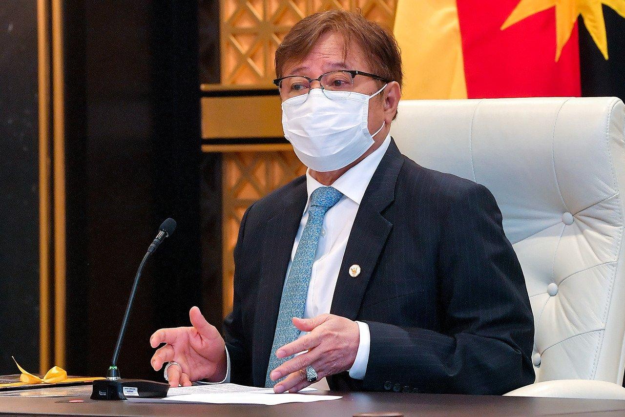 Sarawak Chief Minister Abang Johari Openg. Photo: Bernama