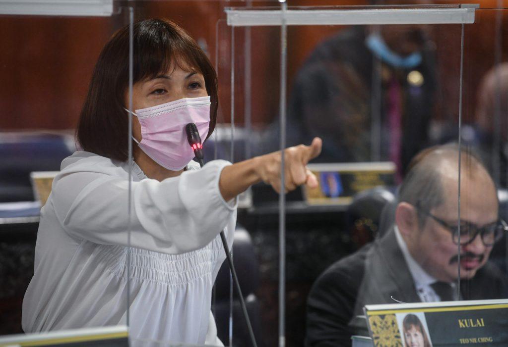 DAP's Kulai MP Teo Nie Ching. Photo: Bernama