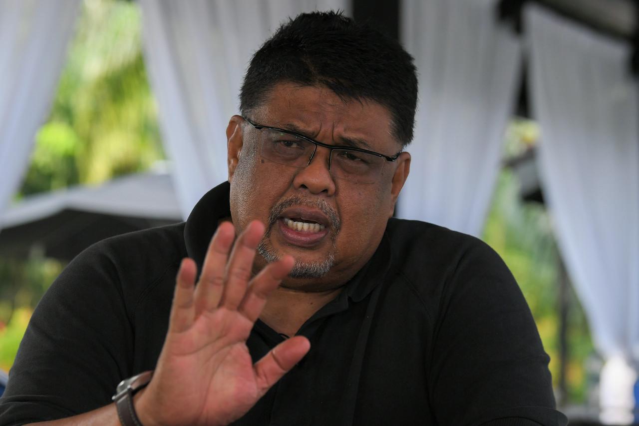 Melaka Barisan Nasional chairman Ab Rauf Yusoh. Photo: Bernama