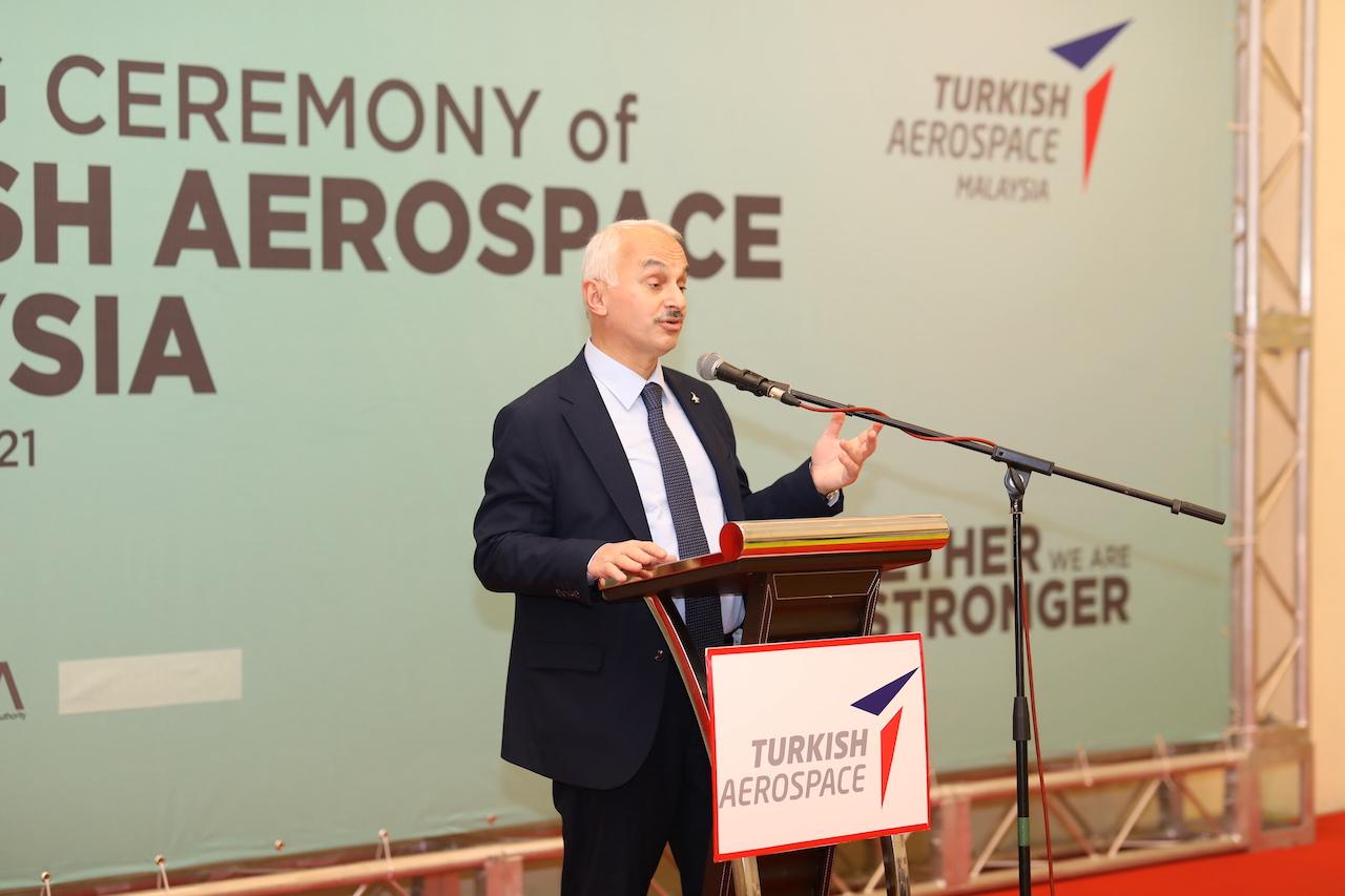 Turkish Aerospace CEO and president Temel Kotil.