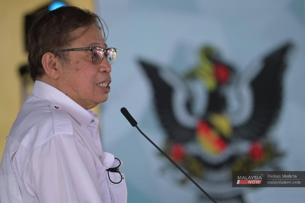 Ketua Menteri Sarawak Abang Johari Openg.