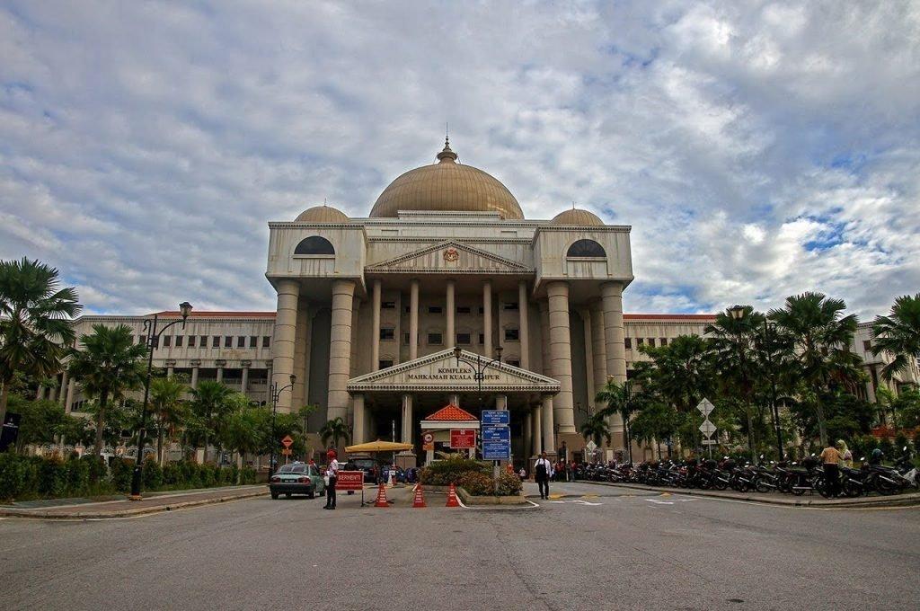 The Kuala Lumpur court complex, where former prime minister Najib Razak's 1MDB trial is being held.