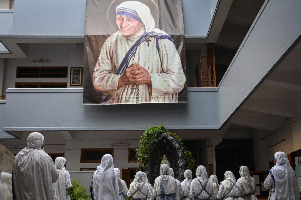 The Missionaries of Charity, which runs shelter homes across India, was founded in 1950 by Mother Teresa. Photo: AFP