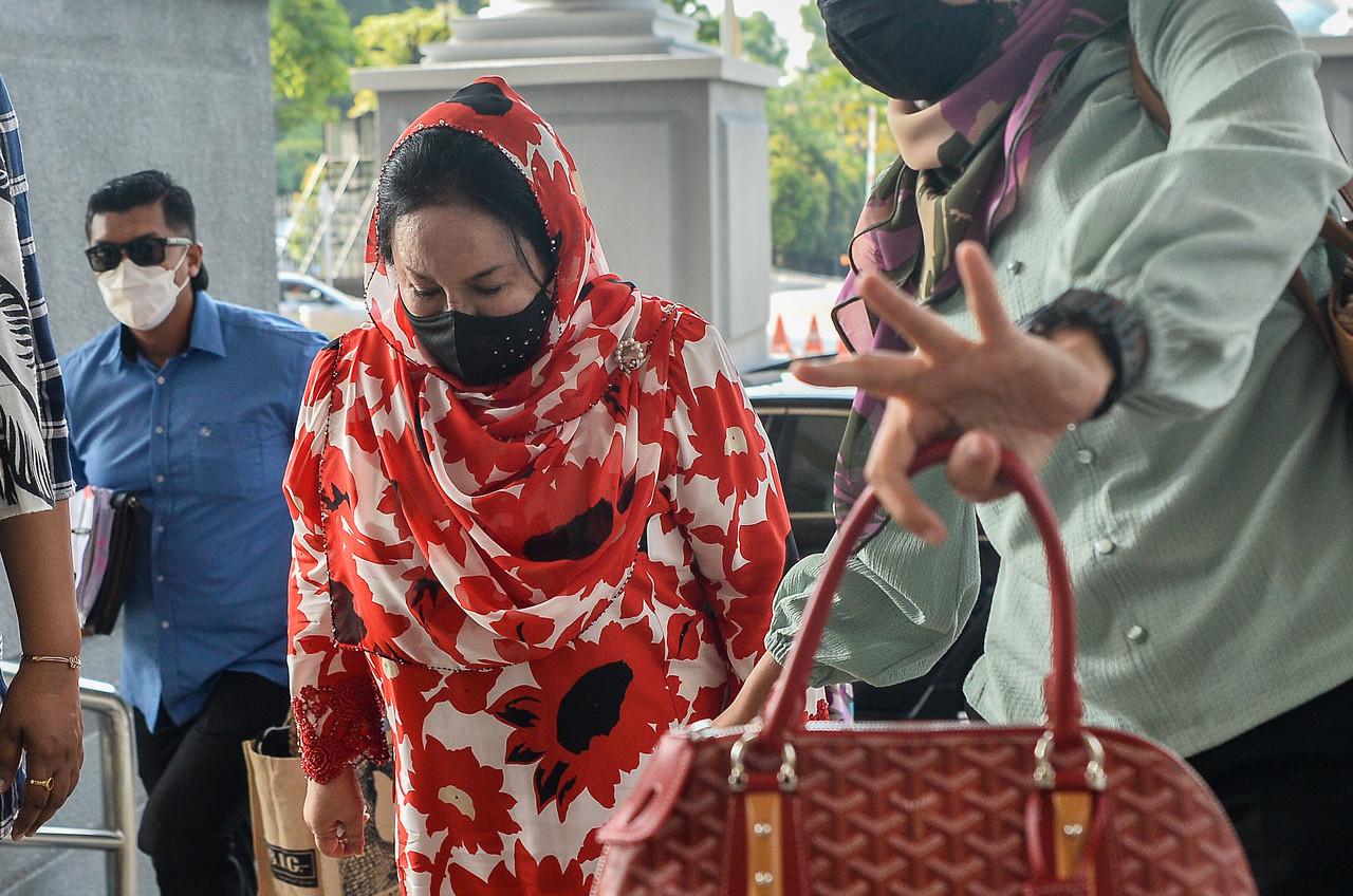 Rosmah Mansor, the wife of former prime minister Najib Razak. Photo: Bernama