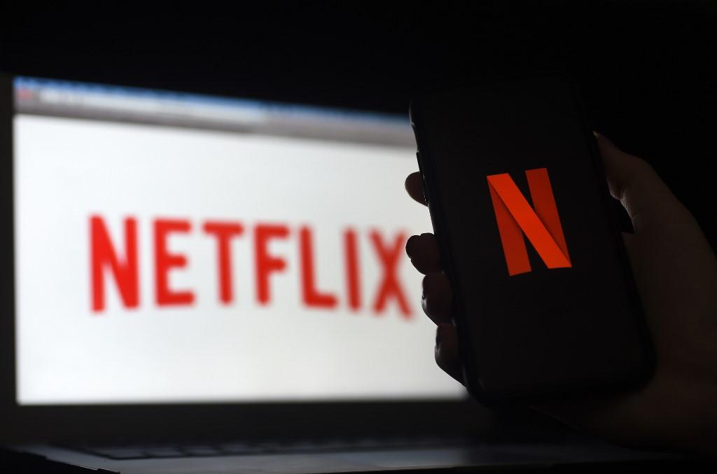 Netflix shares tumbled nearly 20% after it forecast new subscriber growth in the first quarter would be less than half of analysts' predictions. Photo: AFP