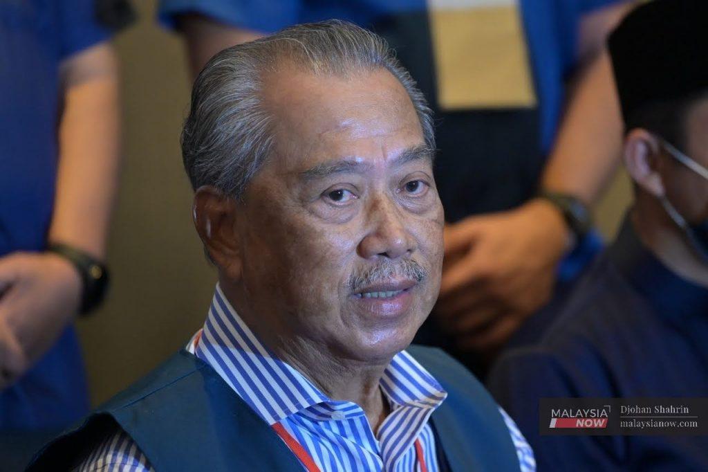 Perikatan Nasional chairman Muhyiddin Yassin.