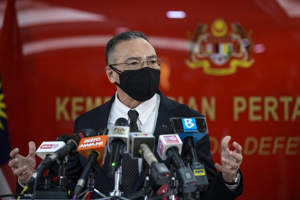 Defence Minister Hishammuddin Hussein. Photo: Bernama