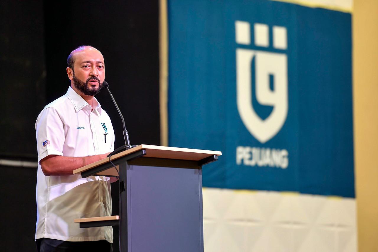 Presiden Pejuang Mukhriz Mahathir. Gambar: Bernama