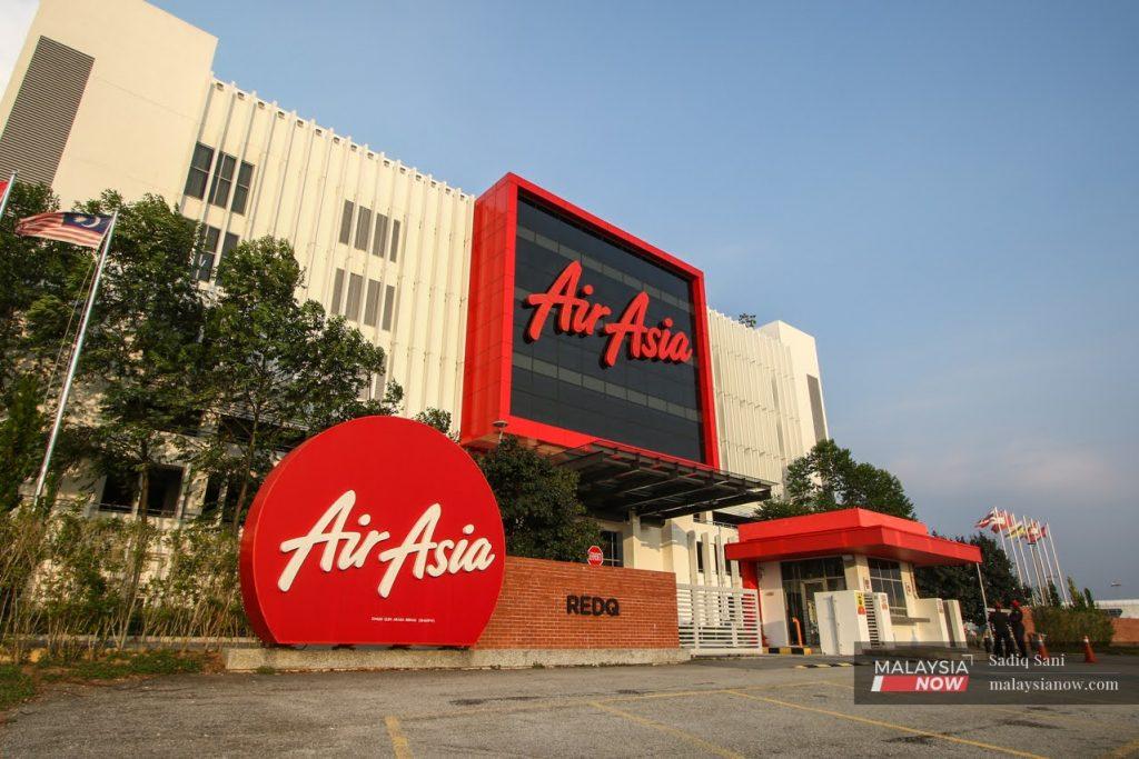 Budget airline AirAsia's headquarters in Sepang.