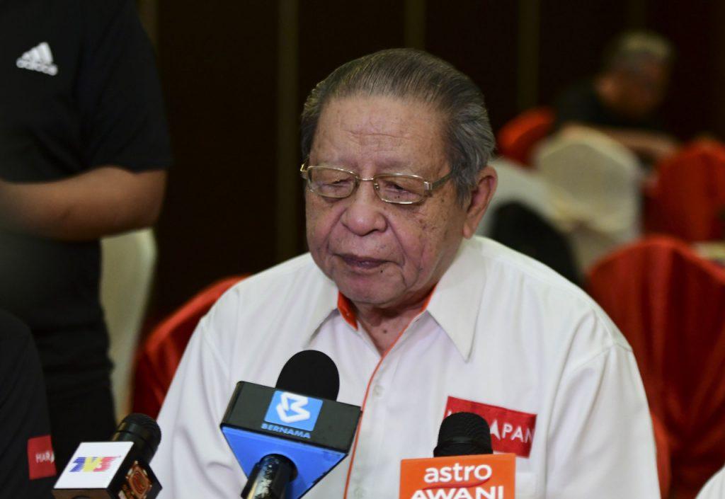 Ahli Parlimen Iskandar Puteri Lim Kit Siang. Gambar: Bernama