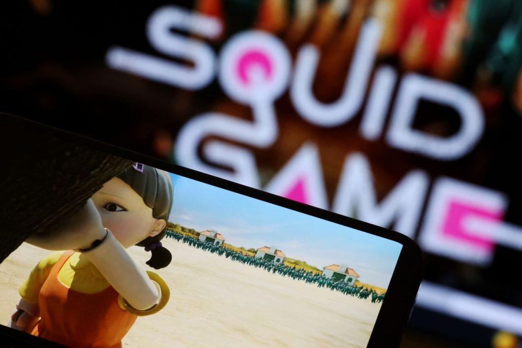 'Squid Game' features contestants from marginalised parts of society competing in traditional South Korean children's games for money – with the losers put to death. Photo: Reuters
