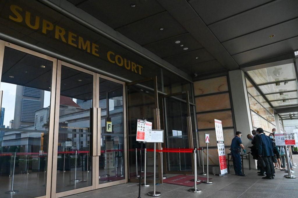 Singapore's Supreme Court, which comprises the High Court and Court of Appeal. Photo: AFP