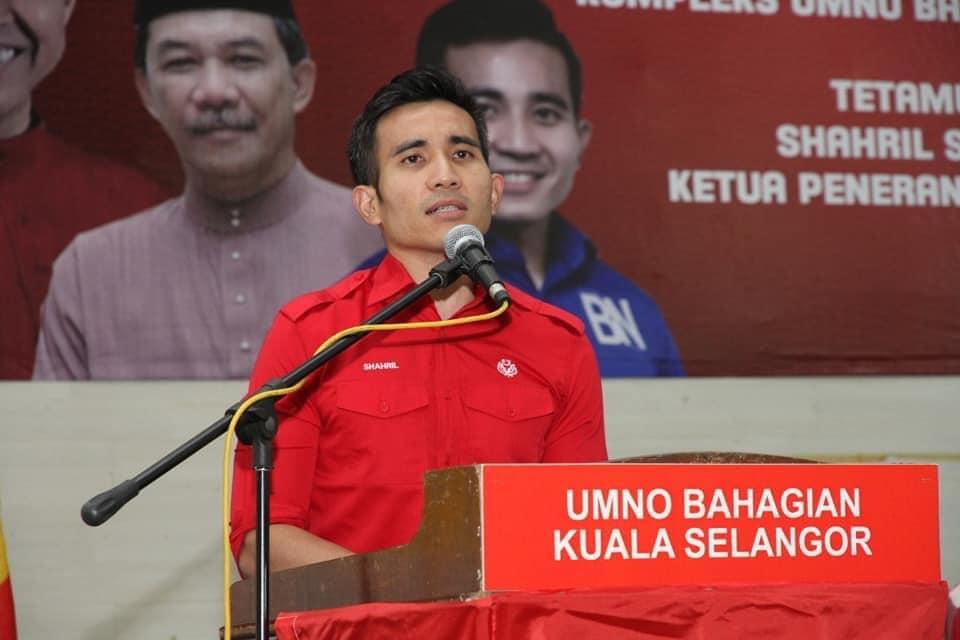 Ketua Penerangan Umno Shahril Hamdan. Gambar: Facebook