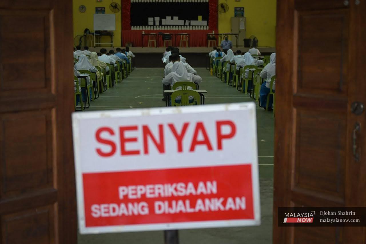 STPM students will sit for their exams later than originally scheduled.