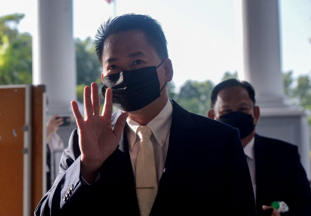 Former Sabah infrastructure development minister Peter Anthony. Photo: Bernama