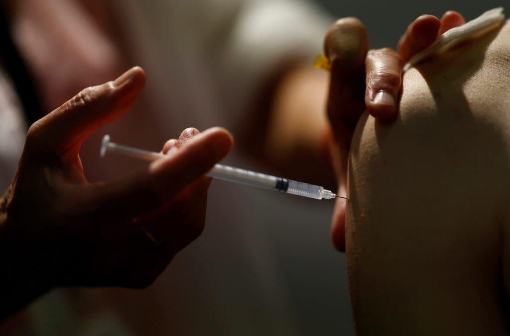 Just over 70% of the population has had at least one Covid-19 vaccine shot in Switzerland and tiny neighbour Liechtenstein. Photo: Reuters