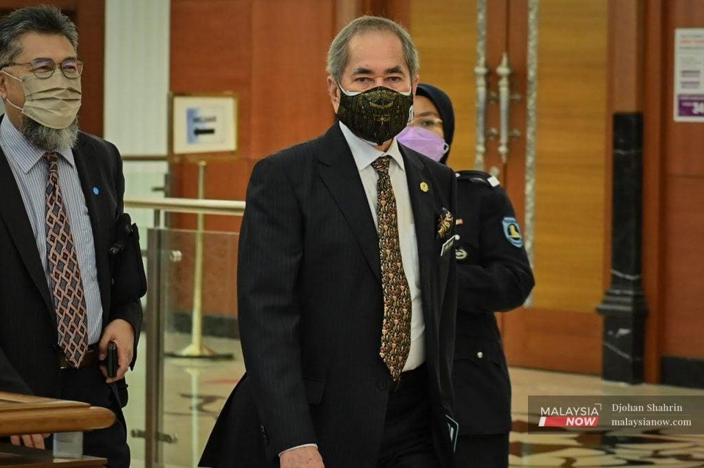 Law minister Wan Junaidi Tuanku Jaafar.