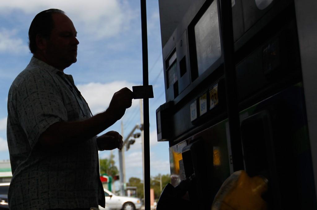 The national average price for regular unleaded gas rose to US$5.004 a gallon on June 11 from US$4.986 a day earlier, AAA data shows. Photo: Getty Images via AFP