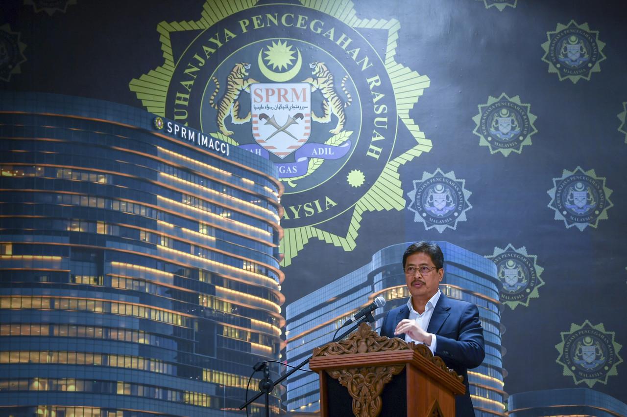 Ketua Pesuruhjaya SPRM Azam Baki. Gambar: Bernama