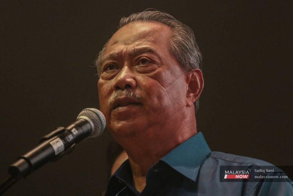 Former home minister Muhyiddin Yassin.
