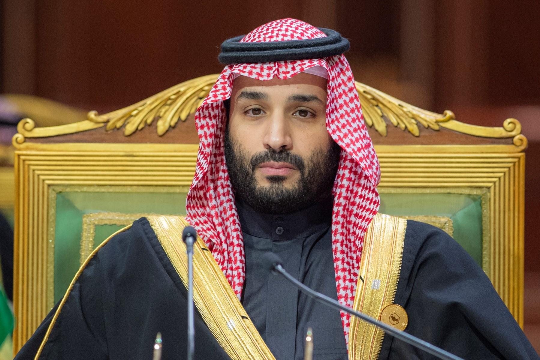 A handout picture provided by the Saudi Royal Palace shows Saudi Crown Prince Mohammed bin Salman chairing the Gulf Cooperation Council summit in Saudi Arabia's capital Riyadh on Dec 14, 2021. Photo: AFP
