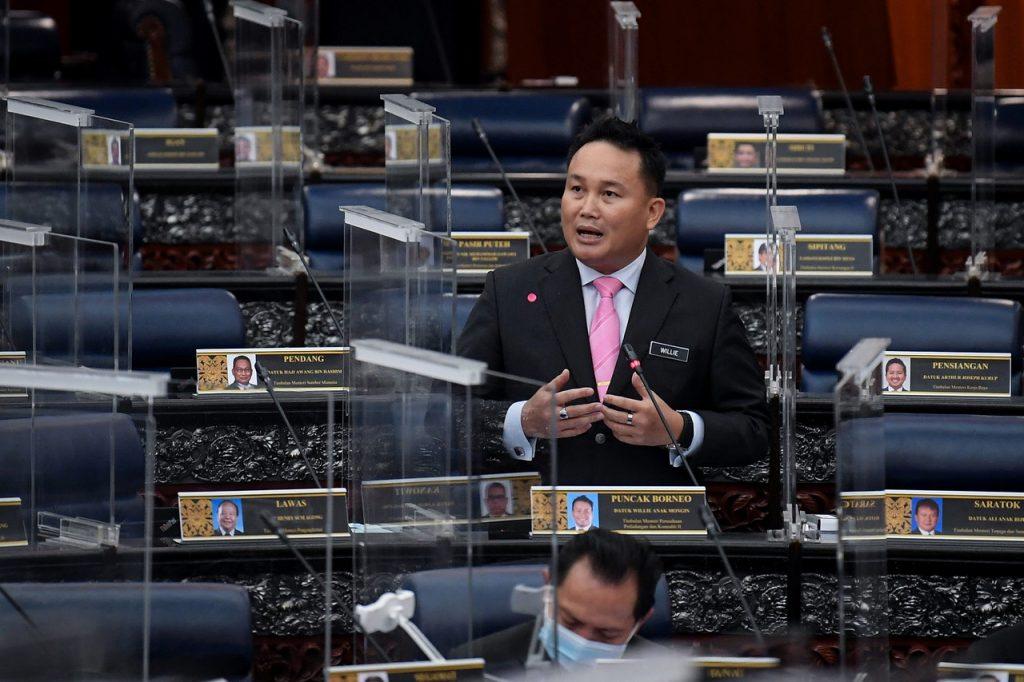 Puncak Borneo MP Willie Mongin. Photo: Bernama