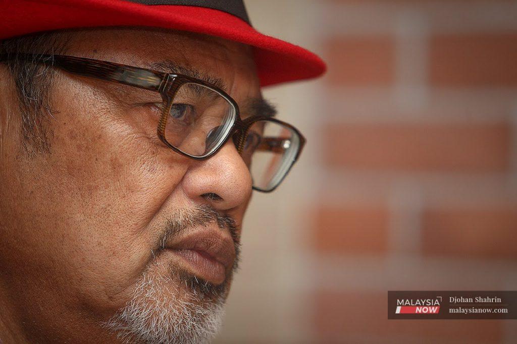 Bekas ahli Majlis Kerja Tertinggi Umno Tajuddin Abdul Rahman.
