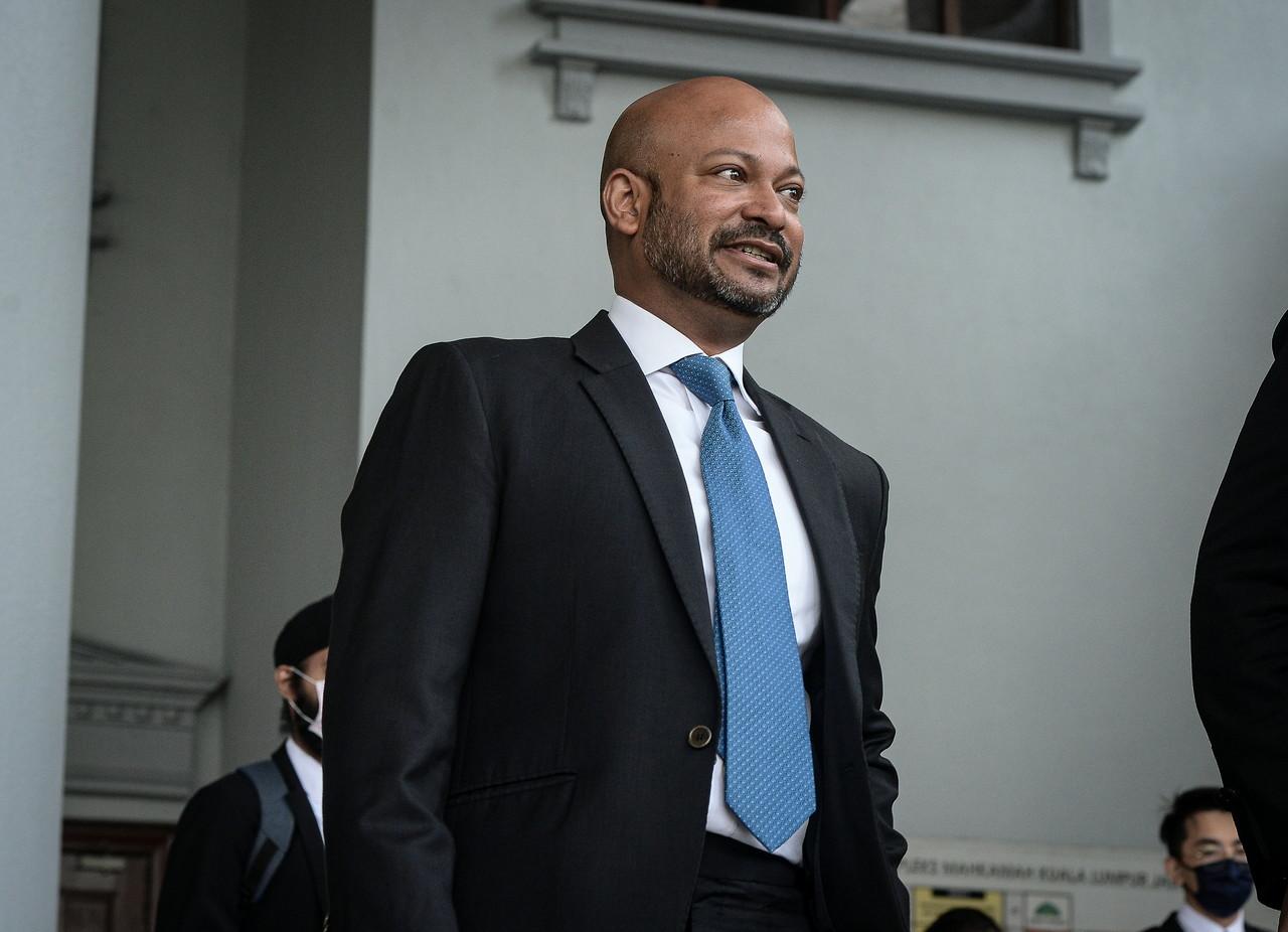 Former 1MDB CEO Arul Kanda Kandasamy at the Kuala Lumpur court complex last month. Photo: Bernama
