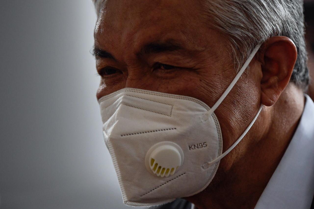 Bekas timbalan perdana menteri Ahmad Zahid Hamidi di Mahkamah Tinggi Kuala Lumpur. Gambar: Bernama